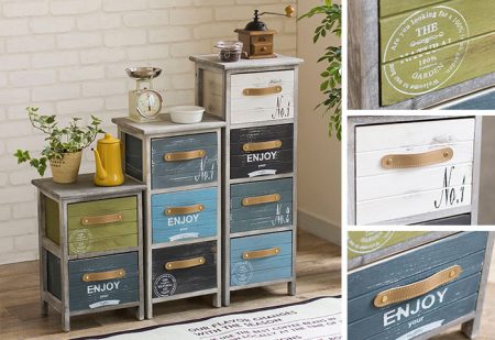 お洒落な桐チェスト。Poru