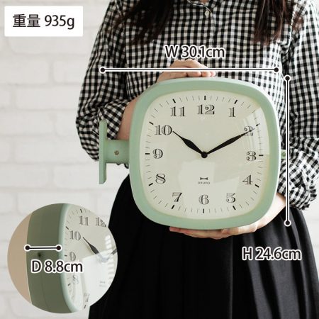 BRUNO ブルーノ ダブルフェイス 時計 