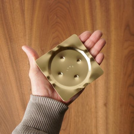 真鍮コイントレー。COIN TRAY / amabro × FORM 