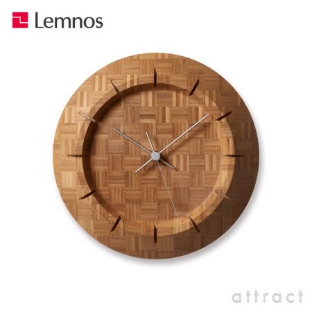 竹の掛け時計。レムノス Lemnos Take-Clock