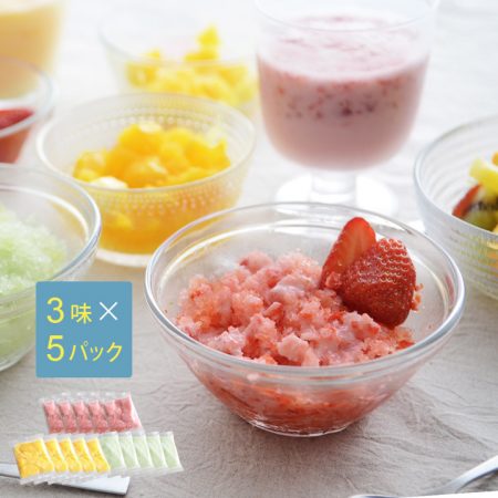 スムージーとかき氷が作れる　雪氷