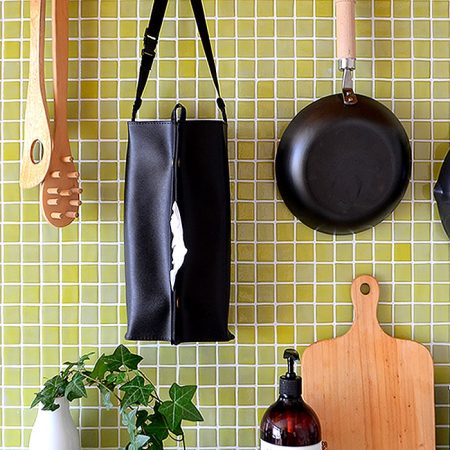 吊せるティッシュケース。tente porte STUDY 