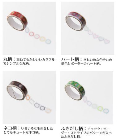 ミドリ midori わっかシール 半透明