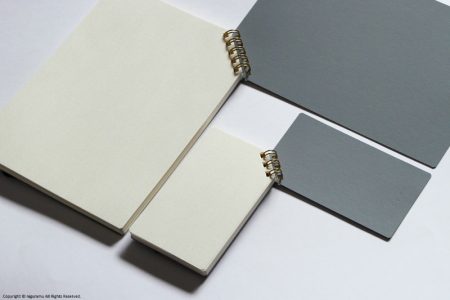 斜めリング。RING MEMO / グレー