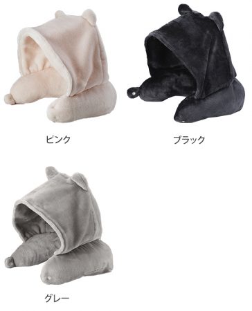 ふわポカハグにゃんフード ヒーター付き