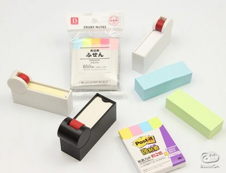 簡単にめくれる付箋ケース