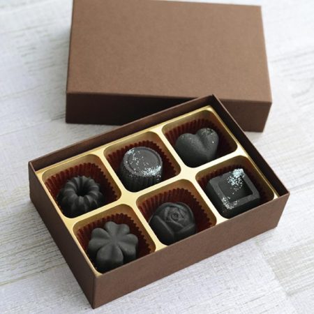 炭のチョコラ　ギフトBOX　6個入／kinokoto 