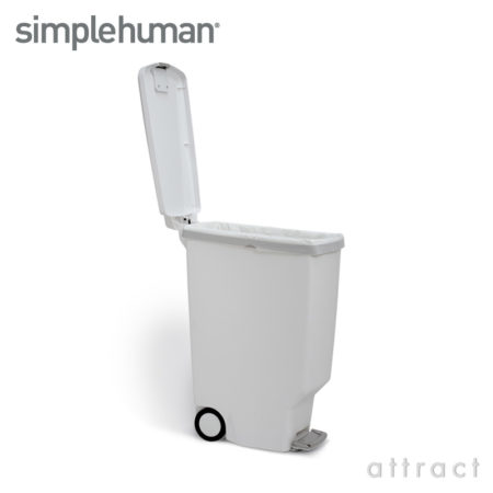 シンプルヒューマン/simplehuman  slim plastic step can 