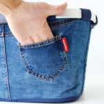 デニム地。reisenthel（ライゼンタール） CARRYBAG JEANS