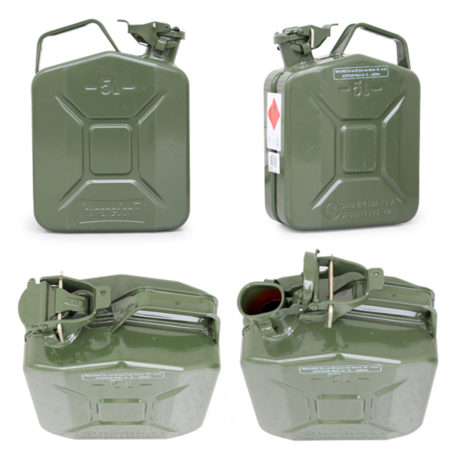 Hunersdorff ヒューナースドルフ Metal Fuel Can Classic 5L