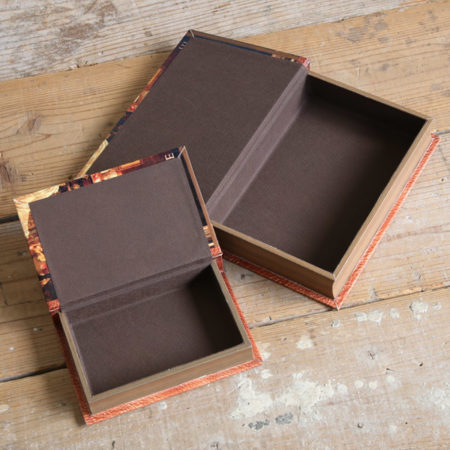 アンティーク風。本型 収納 小物入れ