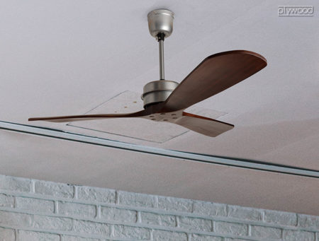 天然木シーリングファン。HERMOSA BASQUE WOOD CEILING FAN