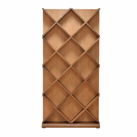 斜め本棚。ミールス 90シェルフ オープンラック