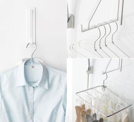 マグネットバスルーム物干しハンガー タワー/tower 