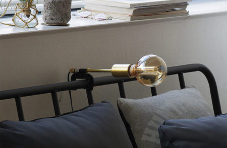 クランプ照明。WEST VILLAGE TOKYO LONDON CLAMP LIGHT