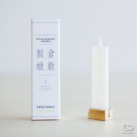 薄いろうそく。倉敷蝋燭 card candle