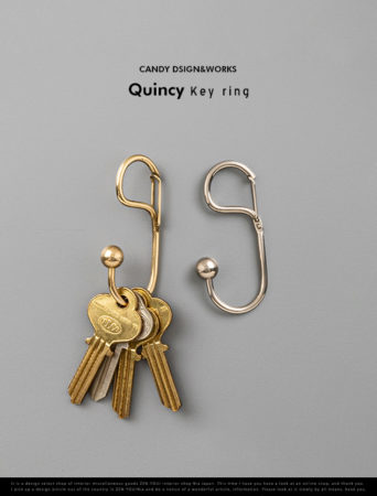 CDW Quincy Key Ring / クインシー キーリング CANDY DESIGN & WORKS