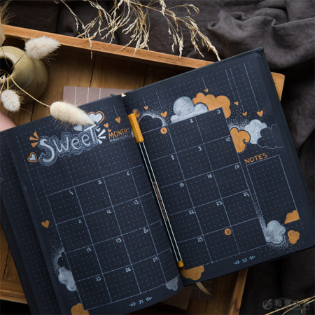 黒い手帳。QUOVADIS ライフジャーナル LIFE JOURNAL