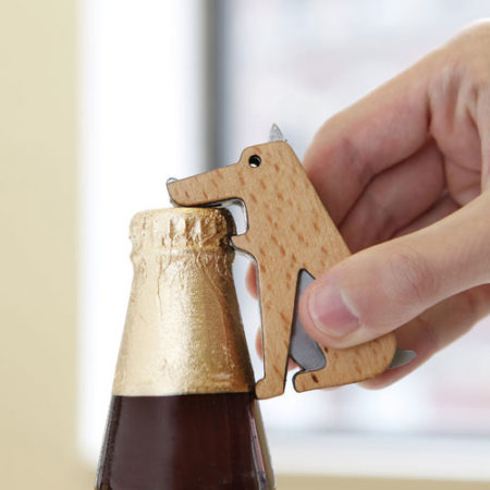 犬の栓抜き。Kikkerland Fetch! Bottle Opener