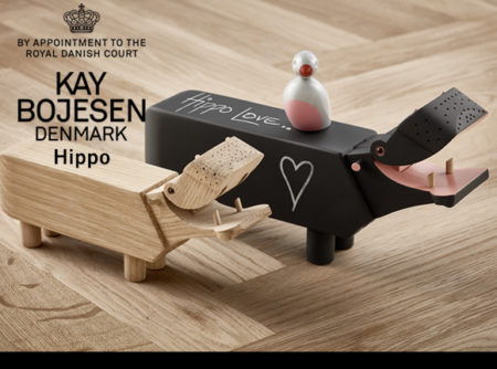 Kay Bojesen Denmark Hippo（カバ）