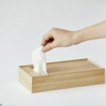 tissue Box & Tray / natural
