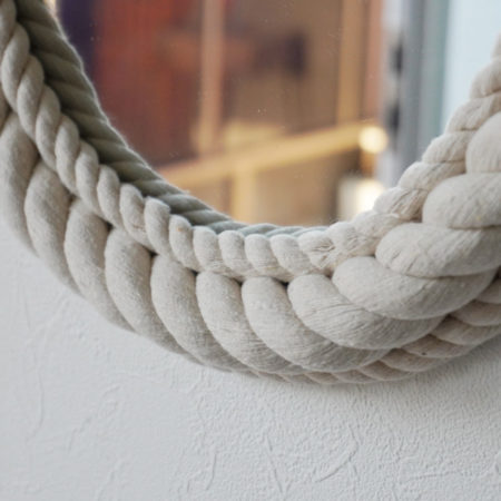 Rope Mirror “Round” / ロープ ミラー ラウンド HERE