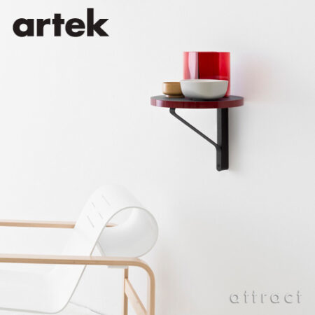 丸い壁付シェルフ。Artek KAARI SHELF REB007