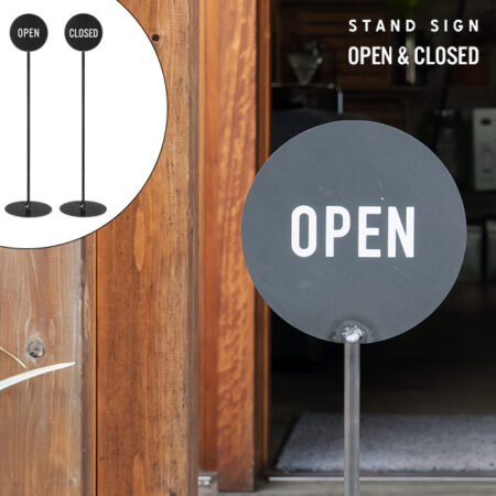 STAND SIGN （OPEN &CLOSED） /  SIKAKU