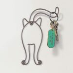 猫のキーフック。HOWLIGANS CAT WIRE HOOK