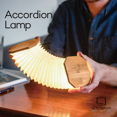 Accordion Lamp アコーディオンランプ GINGKO