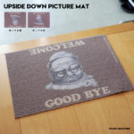 絵あそびドアマット。UPSIDE DOWN PICTURE MAT / instrumental