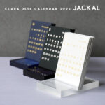 CLARA Desk Calendar 2022 / JACKAL