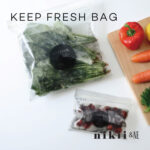 NIKII KEEP FRESH BAG ゼオライトジッパーバッグ