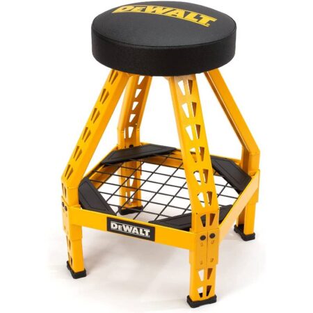 DIY的スツール。DEWALT Padded Shop/Garage Stool 