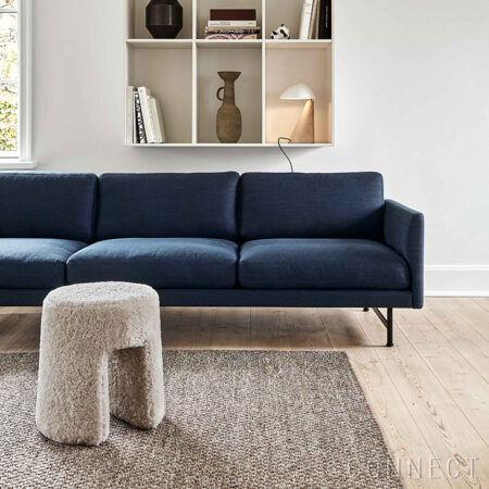 FREDERICIA / Sequoia Pouf / Model 1756 / Sheepskin
