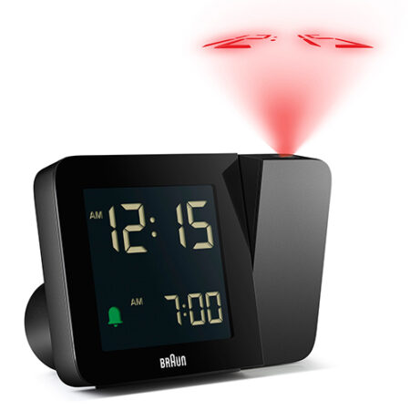 BRAUN Digital Projection Alarm Clock