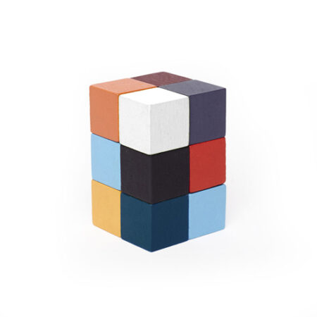 Elasti Cube 3D Wooden Puzzle Kikkerland/キッカーランド