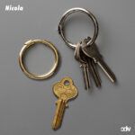 キーリング。Nicola Key Ring / CANDY DESIGN & WORKS