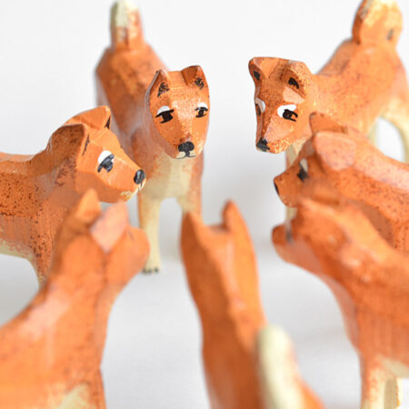 WERNER（ヴェルナー）木彫りの柴犬