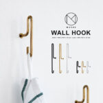 二箇所がけ。MOEBE/ムーベ　WALL HOOK