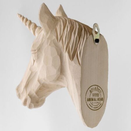 ウッドアニマルヘッド WOOD ANIMAL HEAD Unicorn ユニコーン