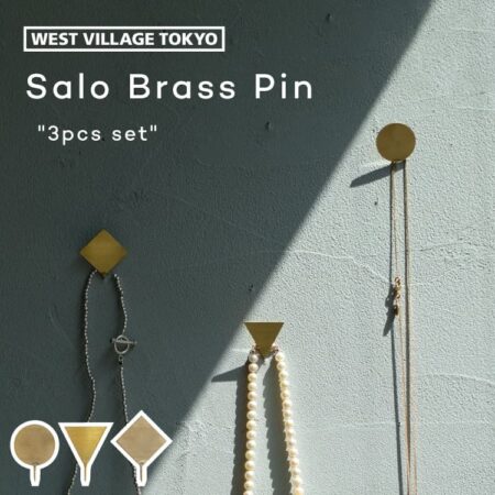 真鍮のピン。Salo BRASS PIN