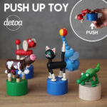 DETOA Wood Push Toy