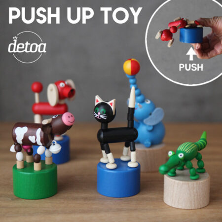 DETOA Wood Push Toy