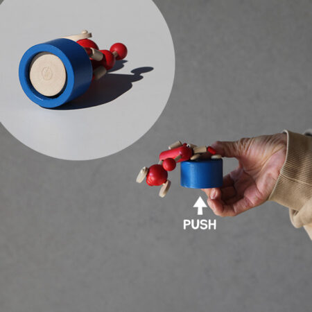 DETOA Wood Push Toy