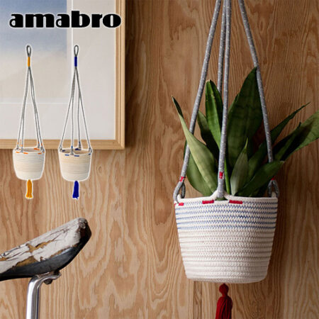 amabro COTTON HANGING BASKET/ハンギングバスケット