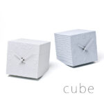 レムノス 置き時計 cube(キューブ)