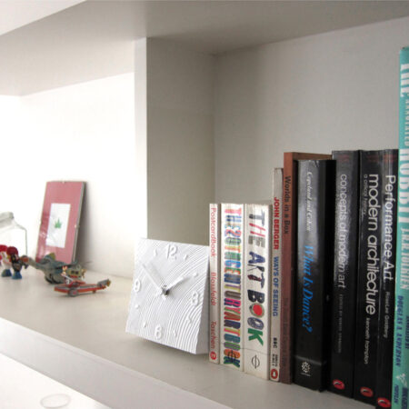 レムノス 置き時計　cube（キューブ）