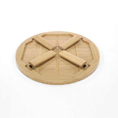 TEORI テオリ 竹集成材のちゃぶ台 丸型