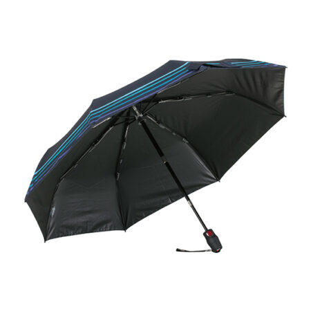 遮熱・遮光・紫外線遮蔽。Knirps T.220rs StripeMysticBlue